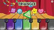 Play and Learn about Shape and Color - Sound/Musik Shows | Educational English Game for Kids