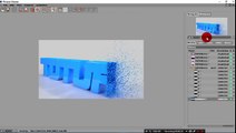 how to fracture a text in cinema 4d