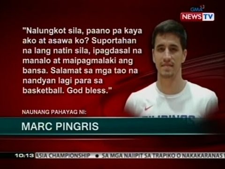 SONA: Marc Pingris, balik Gilas Pilipinas