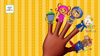 Finger Family Team Umizoomi Nursery Rhymes for Children | Finger Family Kids Children Songs