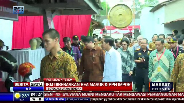 Presiden Jokowi Rilis KITE untuk Industri Kecil dan Menengah