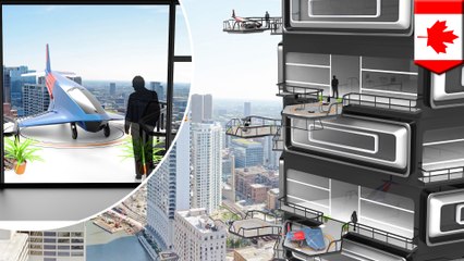 Flying cars could soon feature in future apartment tower designs