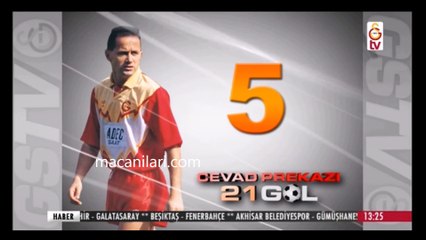 [HD] 08.04.1990 - 1989-1990 Turkish 1st League Matchday 28 Galatasaray 5-1 Sakaryaspor [Only Cevad Prekazi's Goal]