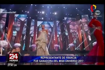 Francesa Iris Mittenaere fue coronada como Miss Universo 2016