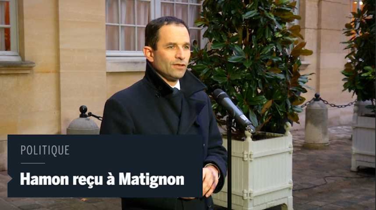 Benoît Hamon « satisfait » de son entretien avec Bernard Cazeneuve
