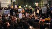 Protesters chant 'let's deport Theresa May' outside 10 Downing Street