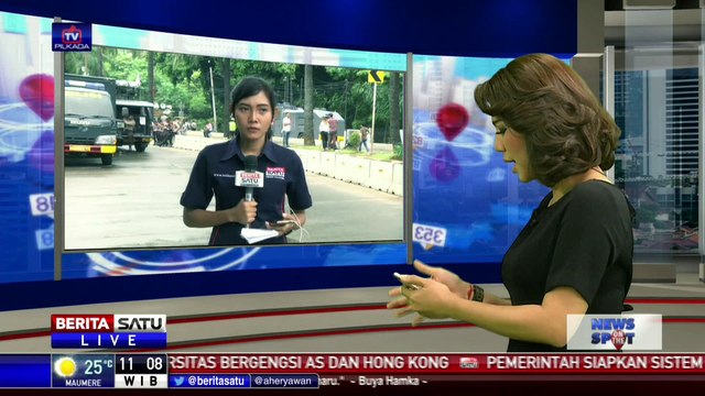 Selama Sidang Ahok, Aksi Massa di Luar Pengadilan Berjalan Kondusif