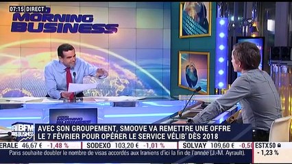 Smoove en course pour l'exploitation des Vélib' à Paris - 31/01