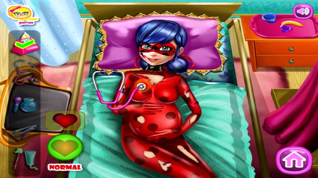 Pregnant Ladybug Emergency - Miraculous Ladybug Game - Doctor Game For Kids