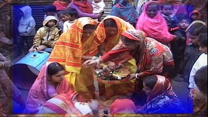 Marriage village on yellow in bangladesh