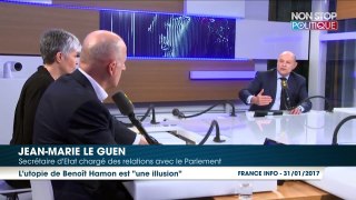 Emmanuel Macron ou Benoît Hamon ? Jean-Marie Le Guen a fait son choix