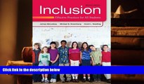 Download [PDF]  Inclusion: Effective Practices for All Students (2nd Edition) Pre Order