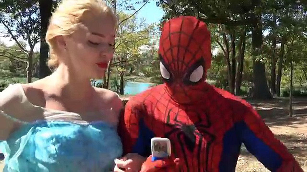 Spiderman became a girl. Joker and Maleficent jokes on Spiderman. SuperHeros by Emi TV Lyrics