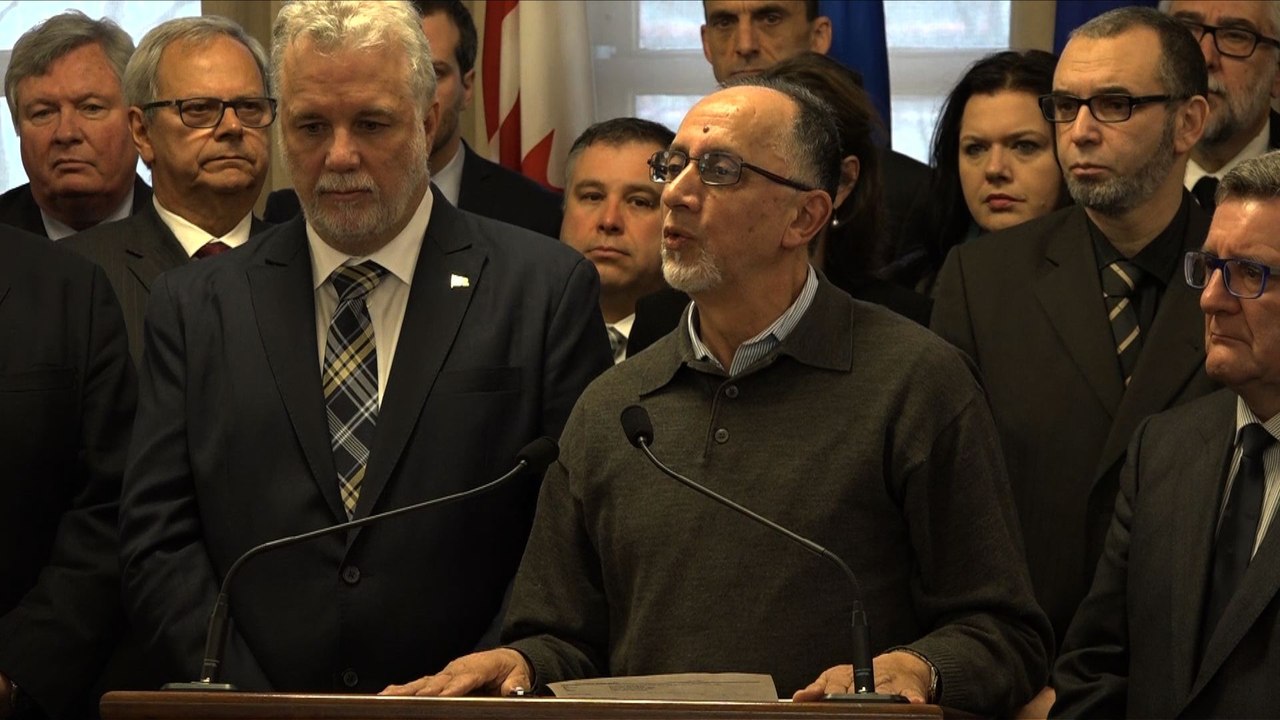 Fusillade de Québec: réactions du gouvernement québecois
