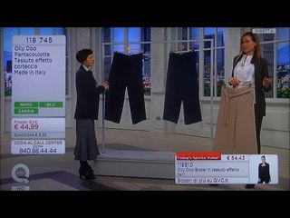 Marina Landi & modella - Qvc 25.1.2017