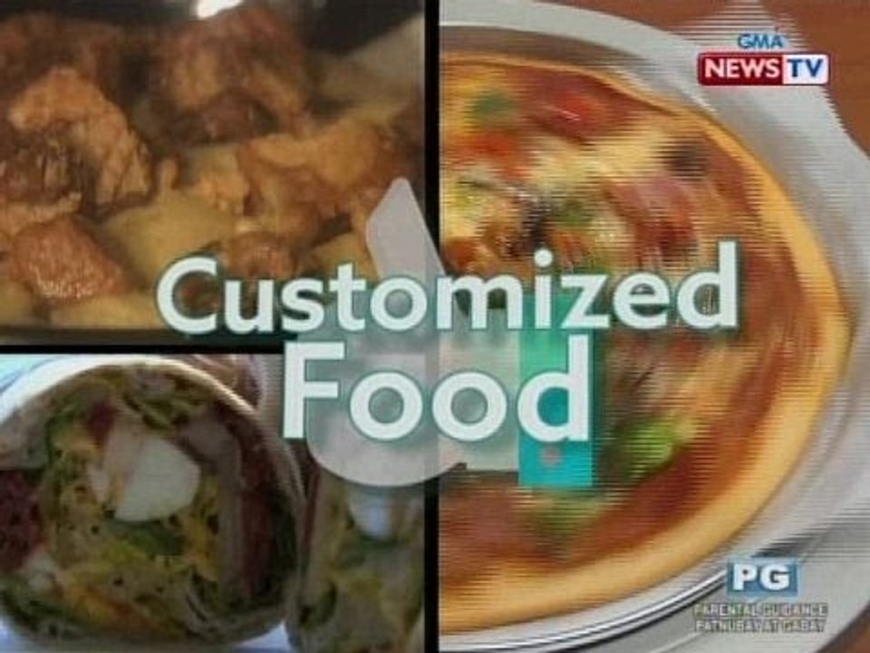 GoodNews: Customized Food!