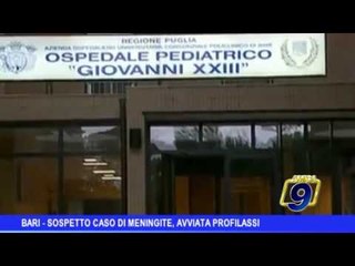 Bari | Sospetta meningite, avviata la profilassi