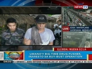 Umano'y big-time drug pusher, inaresto sa buy-bust operation sa Guimba, Nueva Ecija