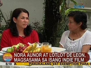 UB: Nora Aunor, bilib sa pag-arte ng anak na si Lotlot De Leon
