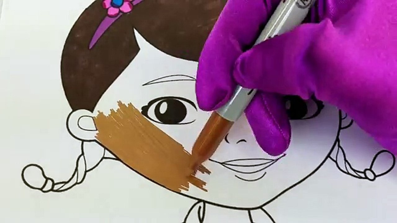 Doc McStuffins Coloring Page! Fun Coloring Activity for Kids Toddlers Children