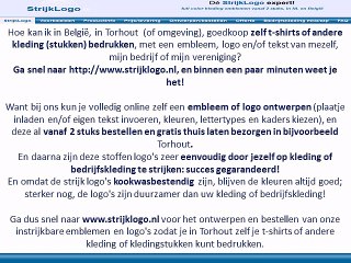 Zelf kleding bedrukken Torhout