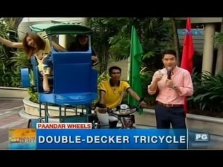 ‘Paandar wheels’ go on a trip to Unang Hirit