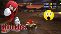Sonic & SEGA All-Stars Racing _ Knuckles - GamePlay