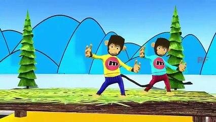 Five Little Monkeys Jumping On The Bed | Funny Little Babies Nursary Rhymes