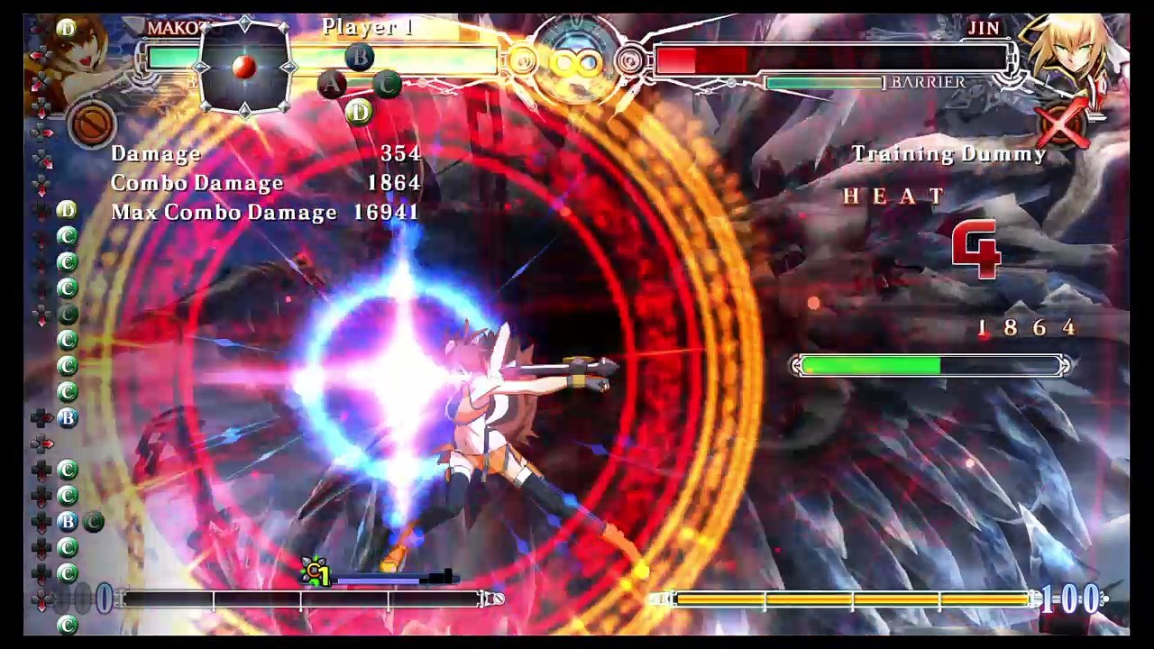 Simple Makoto Astral combos