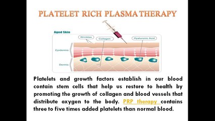 PRP Body Healing Therapy Boca Raton Day Spa