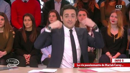 Camille Combal révèle un caprice de Mariah Carey en interview