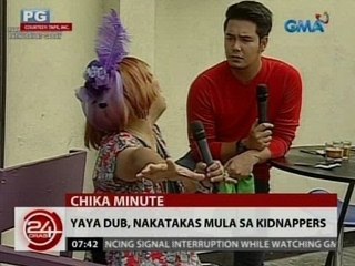 24Oras: Alden Richards, kinidnap