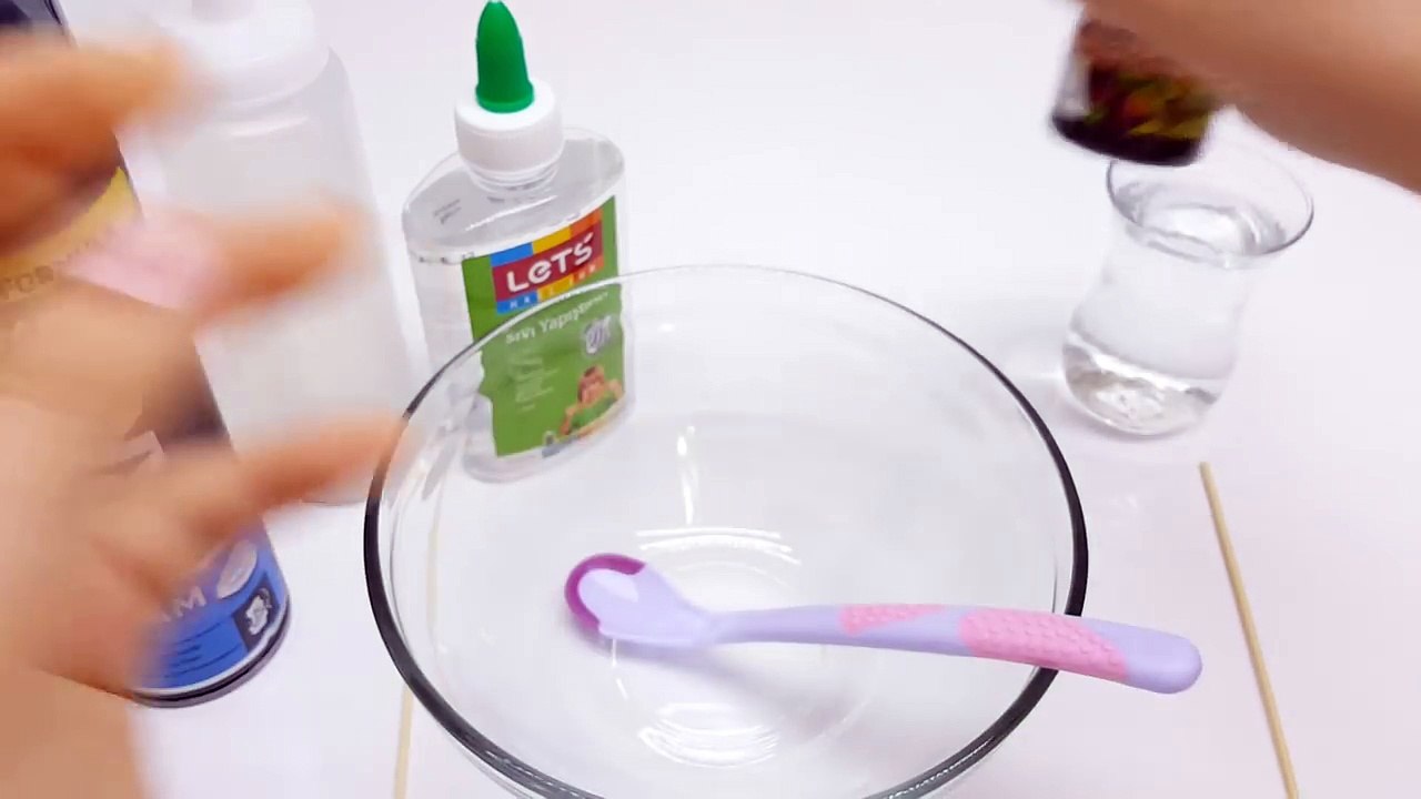 Siyah Pofuduk Slime Nasıl Yapılır Slime Yapımı Dailymotion Video