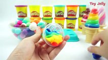 How to Make Play Doh Soft Serve Ice Cream with Molds Compilation Fun & Creative for Toddlers