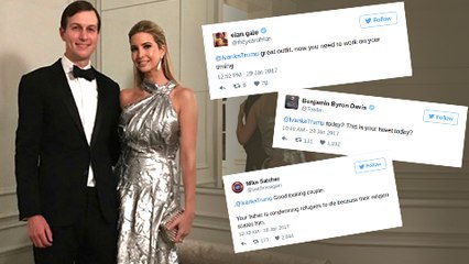 Ivanka Trump THRASHED ON Twitter Over Party Picture During Refugee BAN Protests MuslimBan