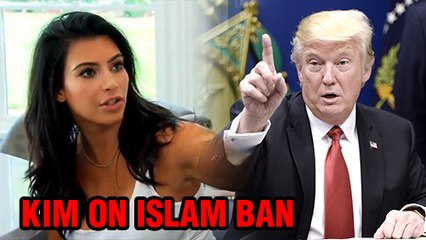 Kim Kardashian SHOCKING Response to Donald Trump's Muslim BAN