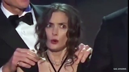 ¿Qué le pasaba a Wynona Ryder durante los SAG Awards?