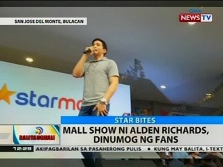 BT: Mall show ni Alden Richards, dinumog ng fans