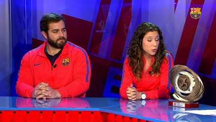 Download Video: FCB Atletisme: Declaraciones de Marc Alcalà, Cristina Lara y Eloi Rovira en “L’Hora B”