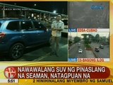 UB: Nawawalang SUV ng pinaslang na seaman, natagpuan na sa Dasmariñas, Cavite