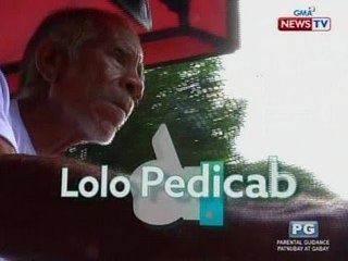 GoodNews: Lolo Pedicab