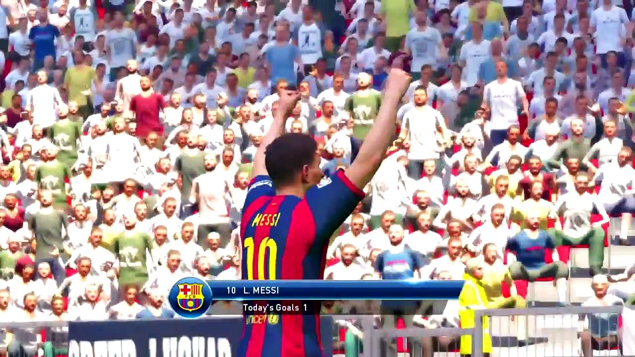 PES 2015 Messi Golaço de Falta HD 60 FPS