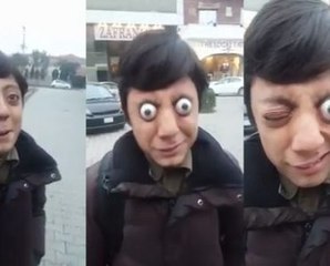 Pakistan: Il sort ses yeux de leur orbite !