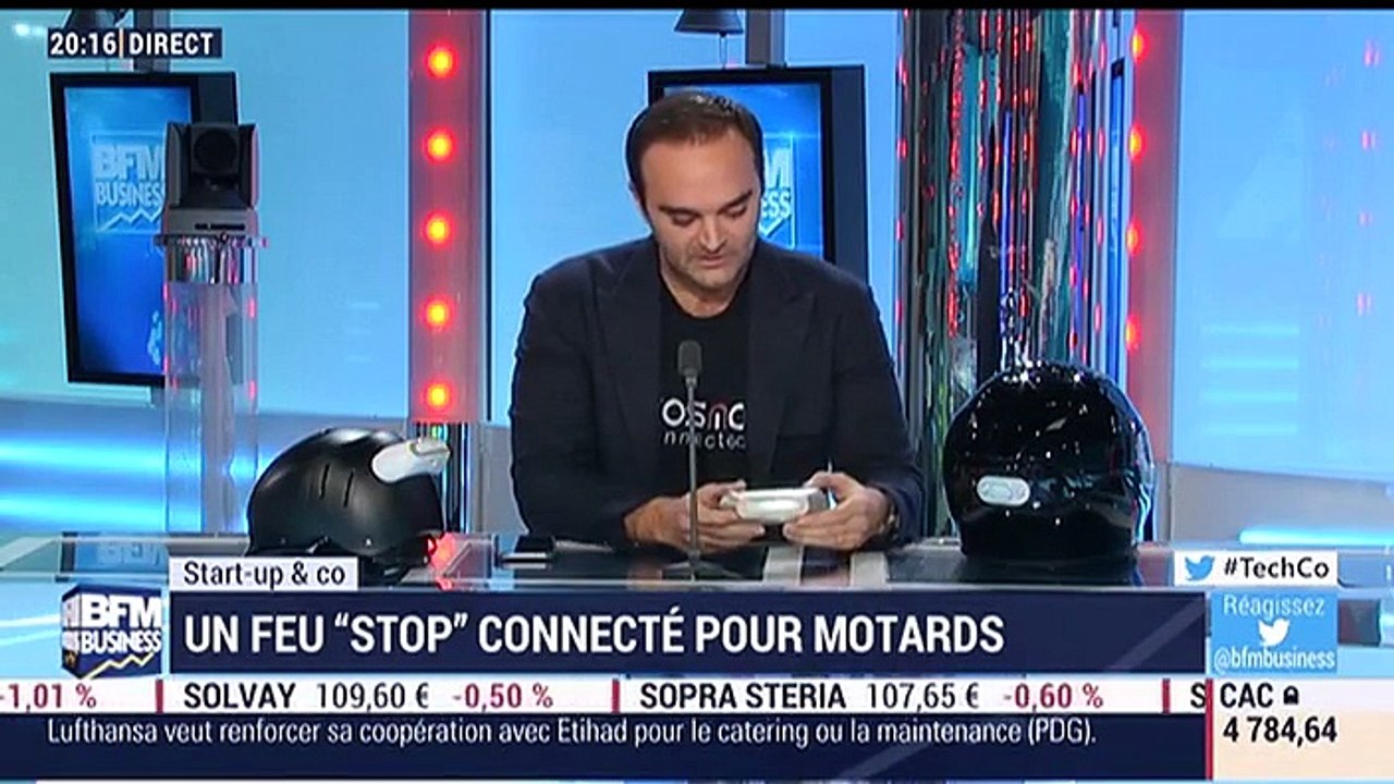 Start-up & Co: Cosmo Connected, un "feu stop" connecté pour motards - 30/01