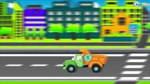 Camión infantiles | La zona de construcción | Dibujos animados de Coches | Videos para niños
