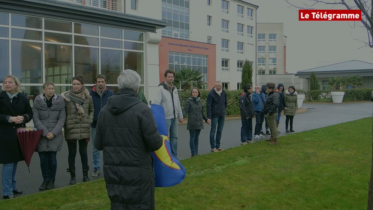 Douarnenez. Débrayage au centre de rééducation fonctionnelle