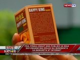 SONA: FDA, pinag-iingat ang publiko sa mga sex-enhancing drugs na ibinebenta sa bangketa at internet