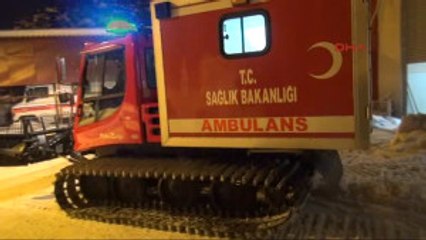 Bitlis'te 6 Saatlik Hasta Kurtarma Operasyonu