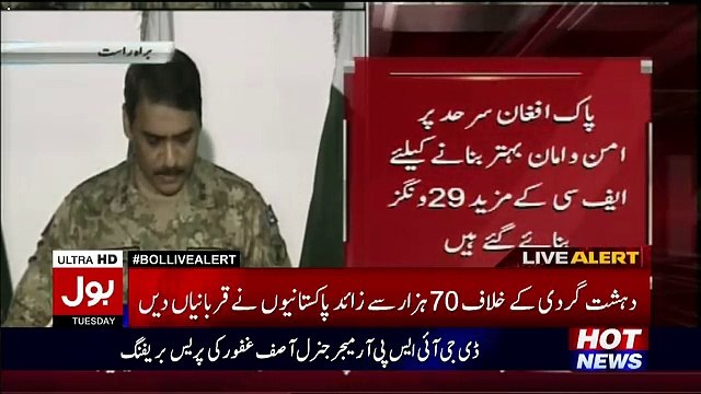 DG ISPR Major Gen Asif Ghafoor Press Conference - 31st January 2017