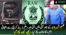 Rangers Arrested Caught An RAW Agent From Karachi